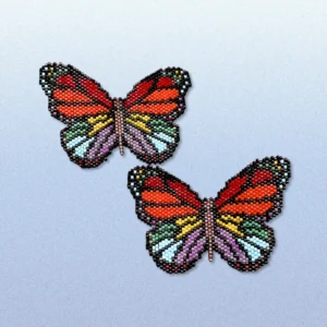 Aretes de Mariposa